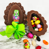 No. 1 Milk Chocolate Egg w/ Jelly Beans & Foiled Chocolates