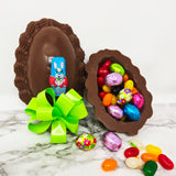 No. 2 Milk Chocolate Egg w/ Jelly Beans & Foiled Chocolates