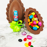 No. 4 Milk Chocolate Egg w/ Jelly Beans & Foiled Chocolates