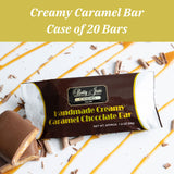 Creamy Caramel Chocolate Bars - 20 bars SAVE 5% ($2.84/bar) and FREE SHIPPING!