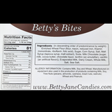 Betty's Bites Milk Chocolate 6 oz